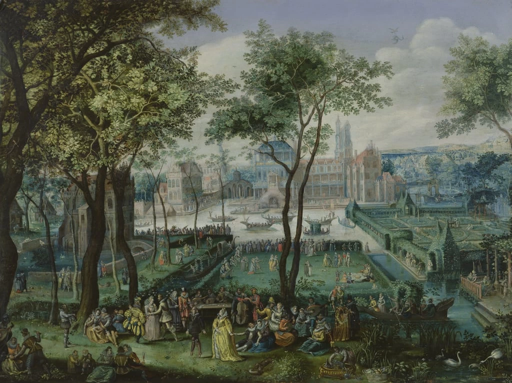 La grande festa - Musee des Beaux, Arts, Tourcoing, France